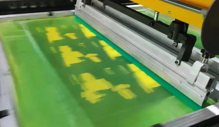Intelligent Uv Curing Screen Printing Machine